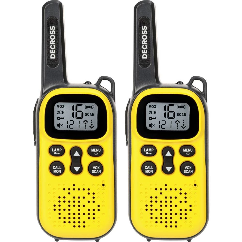 DECROSS DC43 Gelb 2er-Set DC4311100002000 PMR ručna radio stanica slika
