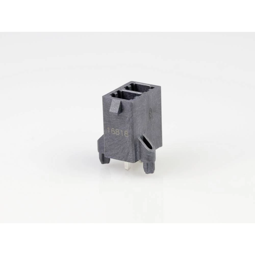Molex ugradna standardna letva s muškim kontaktima Ukupan broj polova 2 Raster: 5.7 mm 768290002 1 St. Tray slika