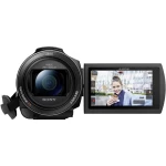 Sony FDR-AX43 4K kompaktna kamera (Ultra HD (UHD), uravnoteženi optički SteadyShot, 20x optički zum, preklopni zaslon), crna Sony FDR-AX43 videokamera 7.6 cm 3 palac  Zoom (optički): 20 x crna