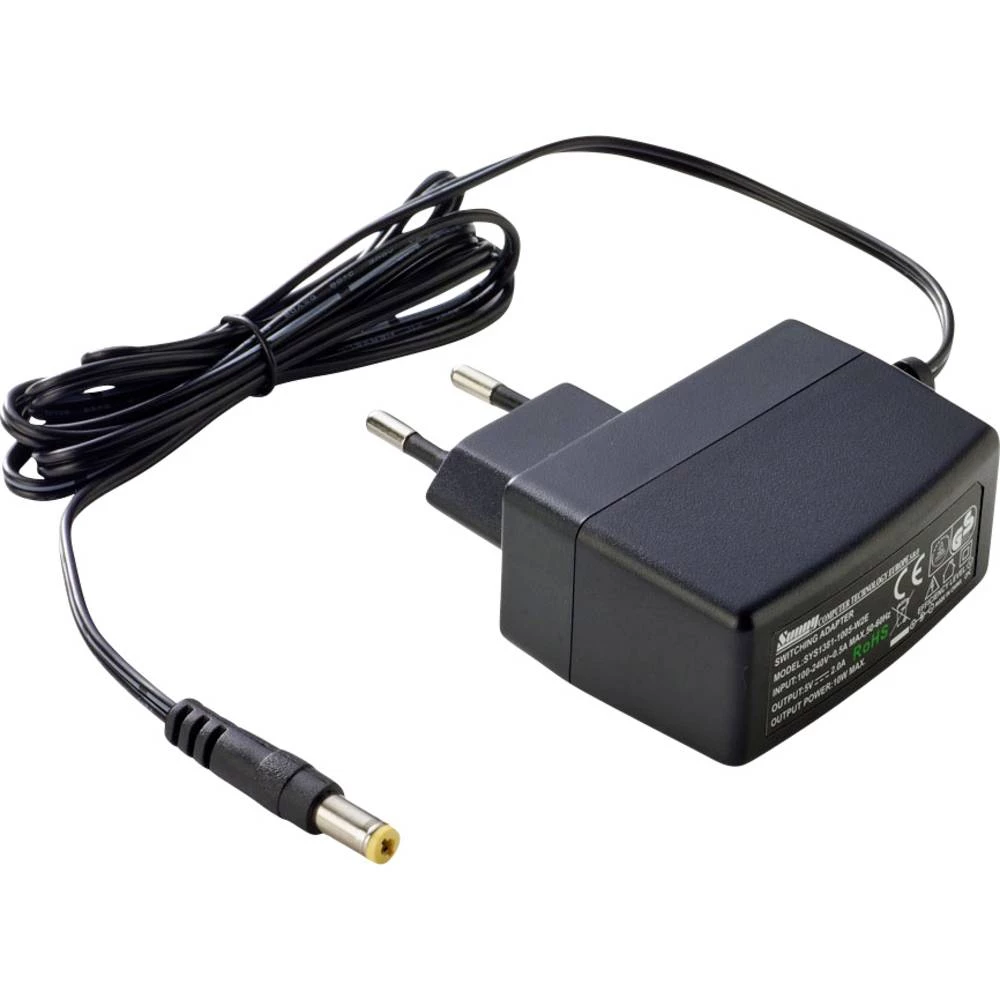 Dehner Elektronik SYS 1381N-1212-W2E Euro (Europe 2.5x5.5x11-S) 2wc 1.4m AC/DC stolno i priključno napajanje 12 V/DC 1 A slika