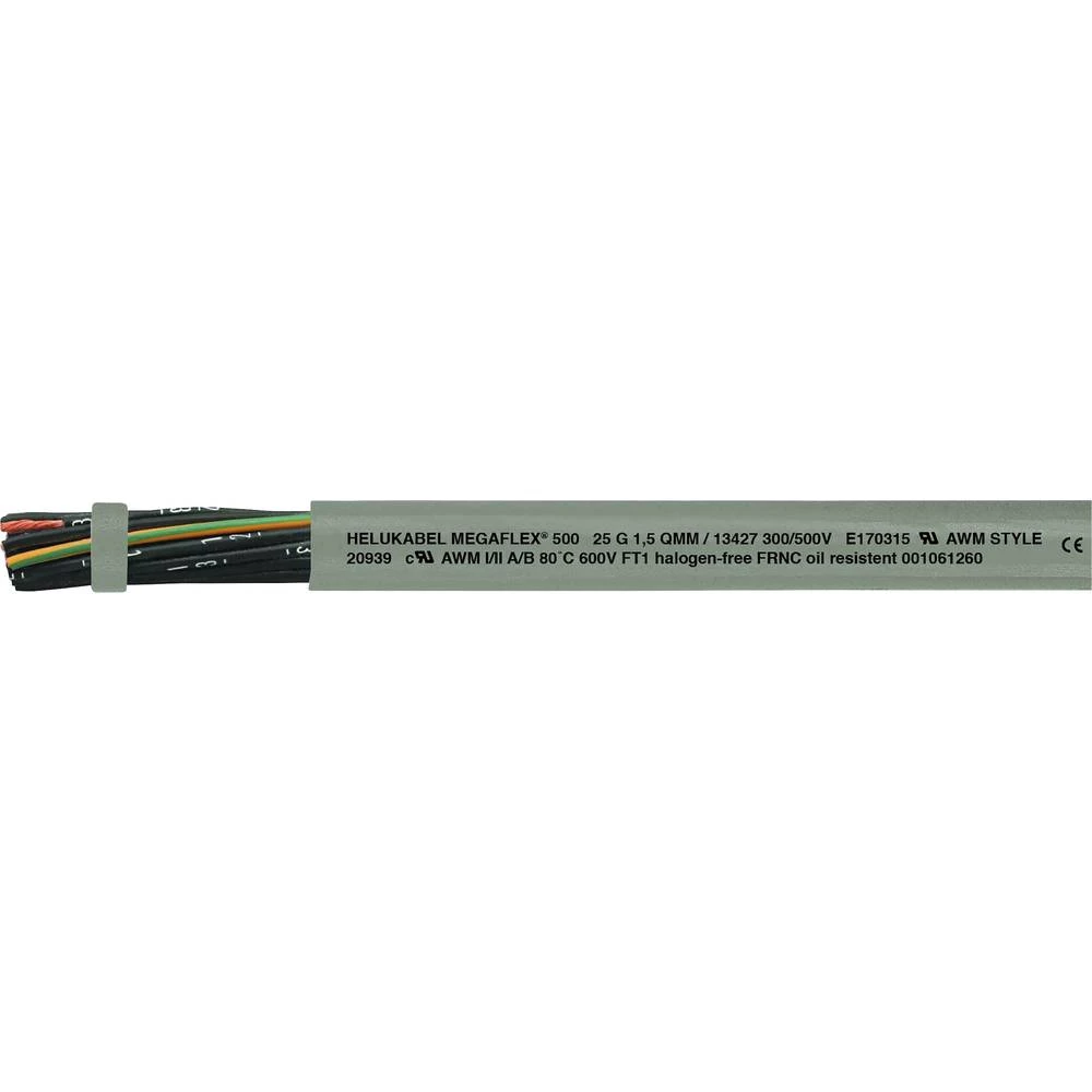 Helukabel Kontrolni vod 7 x 0.75 mm&sup2; Siva 13376-100 100 slika