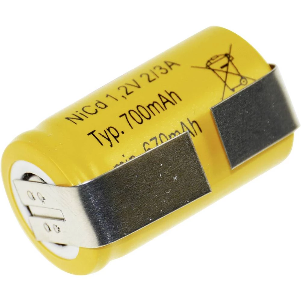Mexcel specijalni akumulatori 2/3 A NiCd 1.2 V 700 mAh 1 kom. slika