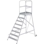 Günzburger Steigtechnik 56108 aluminij podijum stepenice montaža s alatom Radna visina (maks.): 3.9 m