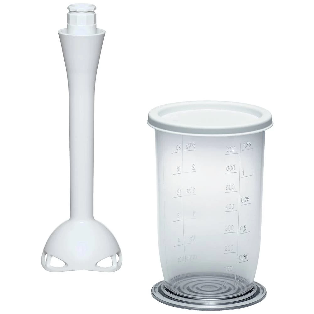 Siemens Hausgeräte MZ95500 šalica za miješanje  s nastavkom za štapni mikser bijela, prozirna slika