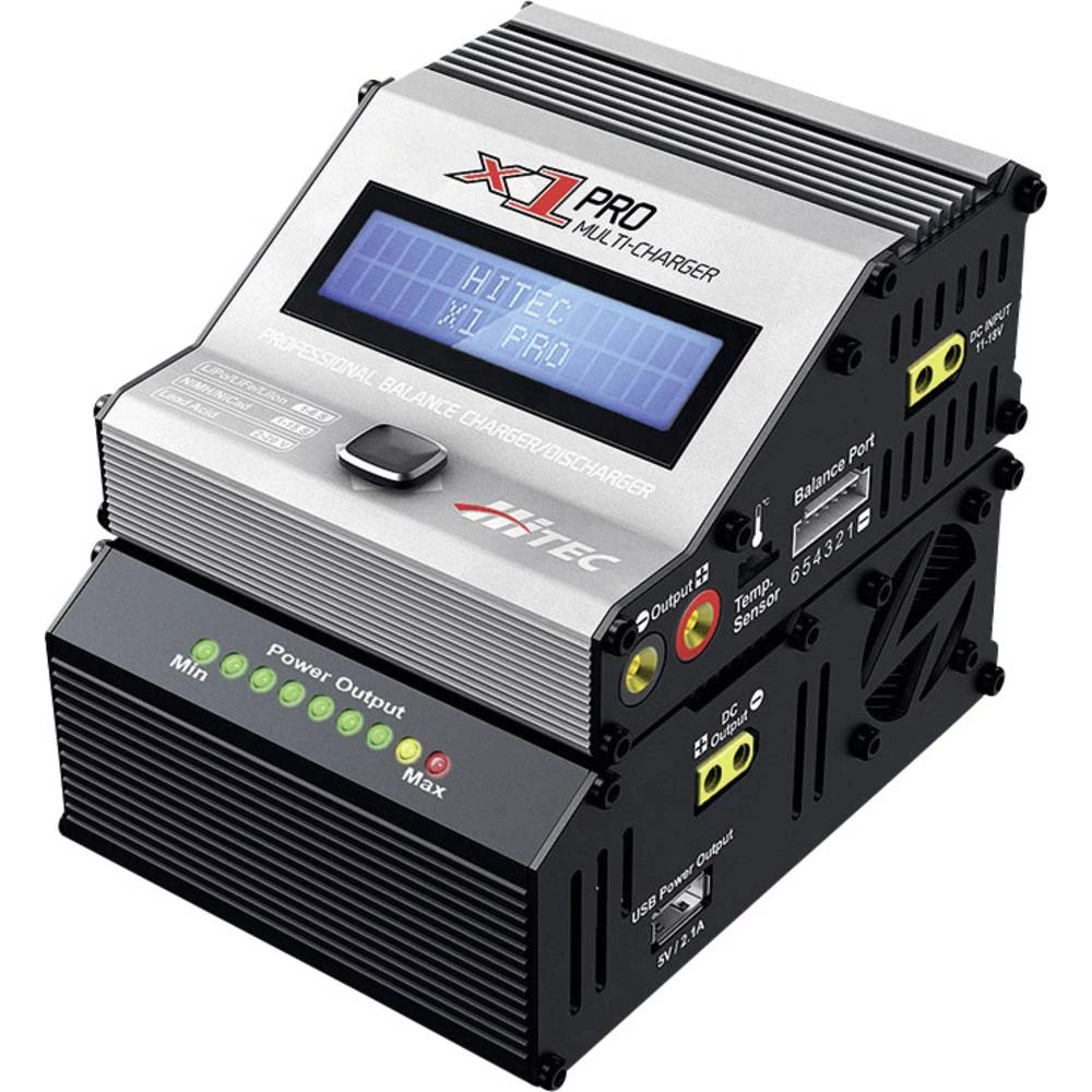 Višenamjenski punjač baterija za modele 12 V, 230 V 16 A Hitec X1 Pro+ePowerBox 17A slika