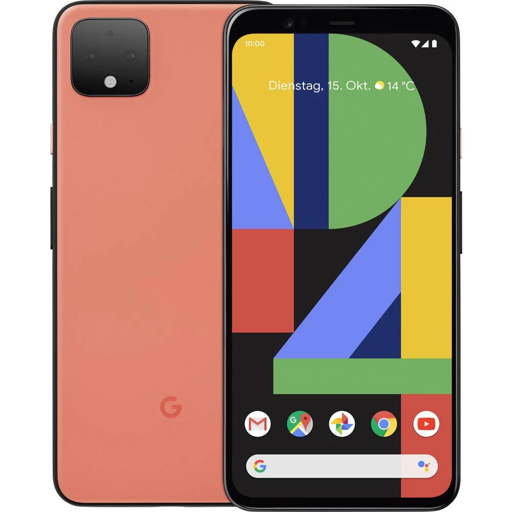 Google Pixel 4 64 GB 5.7 "(14.5 cm)Dual-SIM Android&trade; 10 16 MPix, 12.2 MPix Narančasta slika
