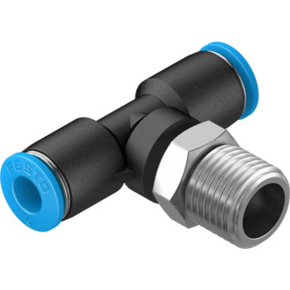 FESTO T-priključak 153108 QST-1/4-6 Ø cijevi: 6 mm Veličina navoja: R1/4 1 St. slika