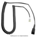 Kabel za telefonsku slušalicu s mikrofonom AK-1 PS PLX-QD Crna slika