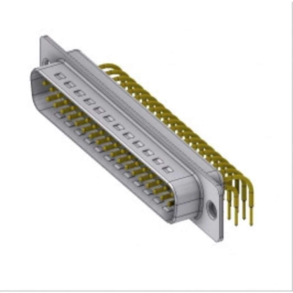 D-SUB utikač 90 ° Broj polova: 37 Lem, Pinovi DELTRON SWISS 1 ST slika