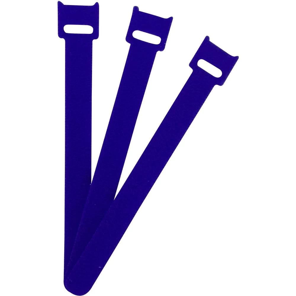 FASTECH® prianjajuća kabelska vezica za povezivanje grip i mekana vunena tkanina (D x Š) 150 mm x 13 mm plava boja 100 S slika