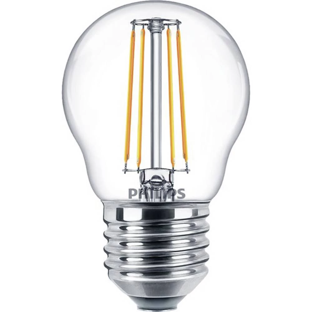 Philips Lighting 34732800 LED Energetska učinkovitost 2021 F (A - G) E27 oblik kapi 4.3 W = 40 W toplo bijela (Ø x D) 45 mm x 80 mm  1 St. slika