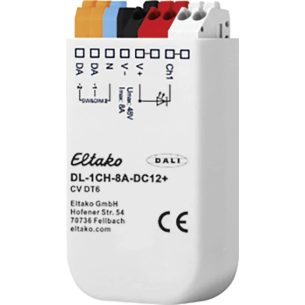 Eltako LED regulator svjelosti DL-1CH-8A-DC12+ 1-kanalni ugradnja, podžbukna slika