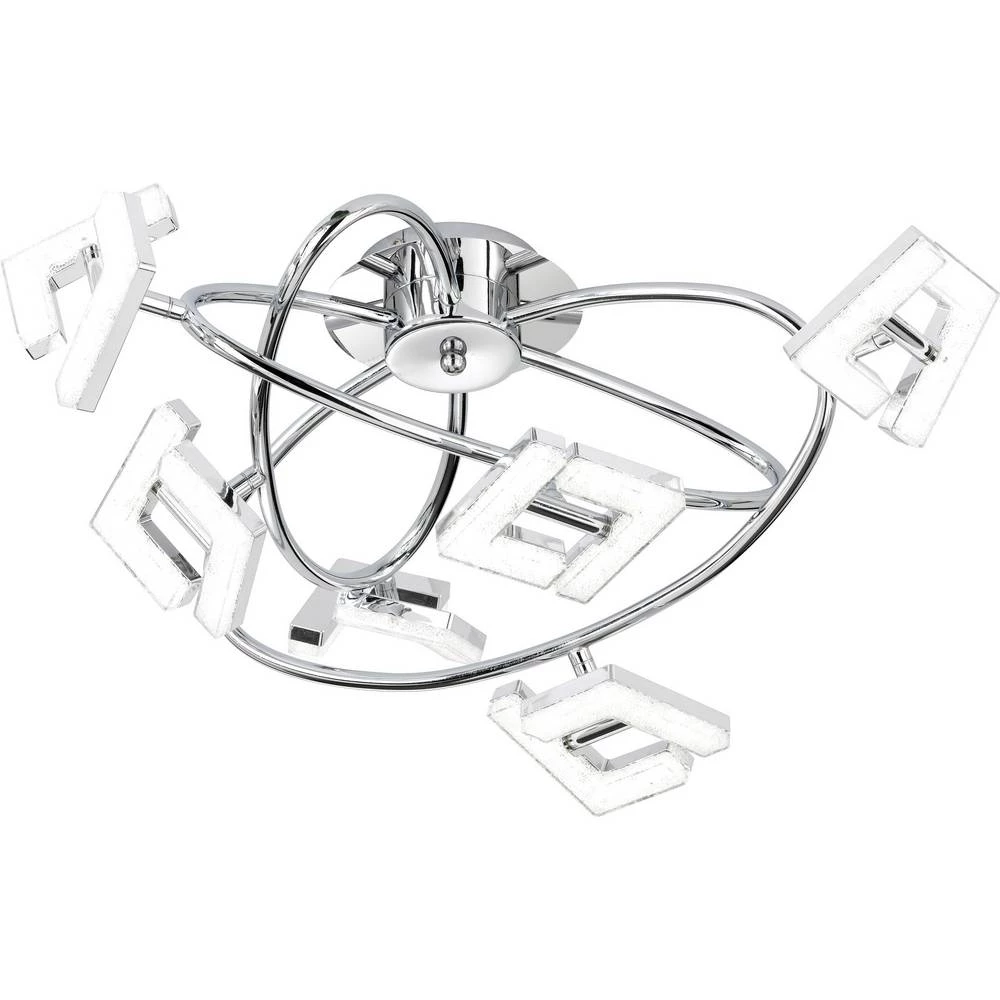 Stropni reflektor 24 W Toplo-bijela WOFI LEA 9290.06.01.6000 Krom boja slika