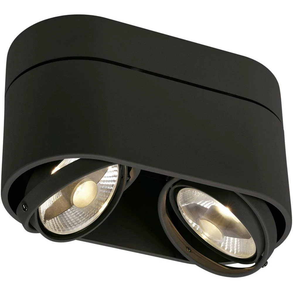 Stropna svjetiljka SLV 117180 Crna (mat) slika