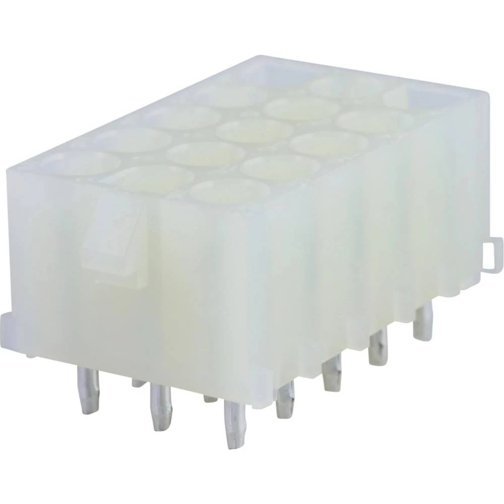 Molex 10844150 6.35mm Pitch MLX Power Connector Header, Vertical, 15 Circuits, PA Polyamide Nylon 6/6 94V-2, Tin (Sn) Pl slika