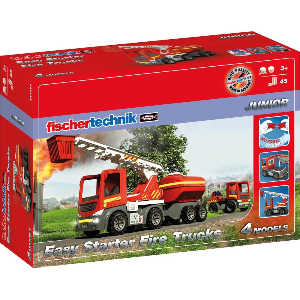 eksperimentalni komplet fischertechnik Easy Starter Fire Trucks 554193 iznad 3 godine slika