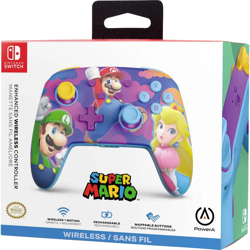 Power A "Color Splash Heroes" Nintendo Switch, Nintendo Switch Lite, Nintendo Switch OLED slika