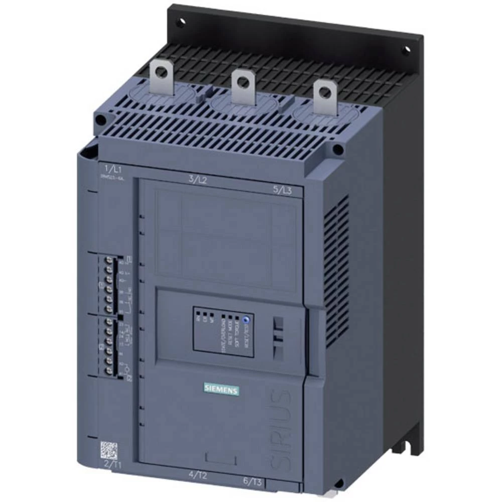 Siemens 3RW5235-6AC15 3RW52356AC15 mekani pokretač Snaga motora bei 400 V 75 kW Snaga motora kod 230 V 37 kW 200 V, 600 V Nazivna struja 143 A slika