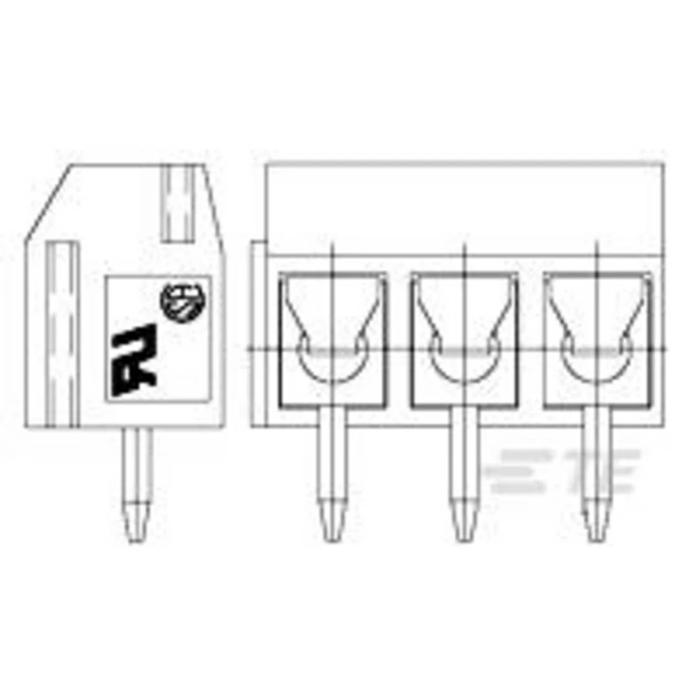 TE Connectivity Eurostyle Terminal BlocksEurostyle Terminal Blocks 1776266-8 AMP slika