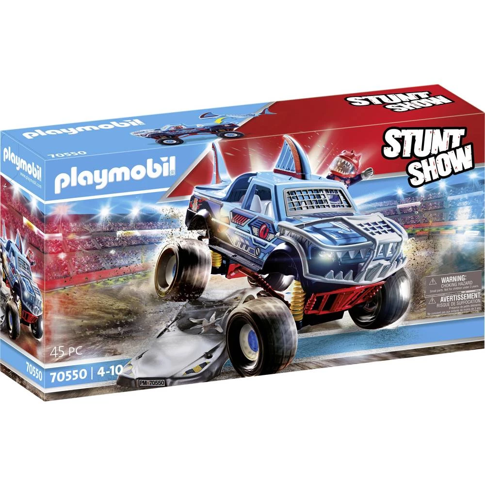 Playmobil® kaskaderska predstava Monster Truck Shark 70550 slika