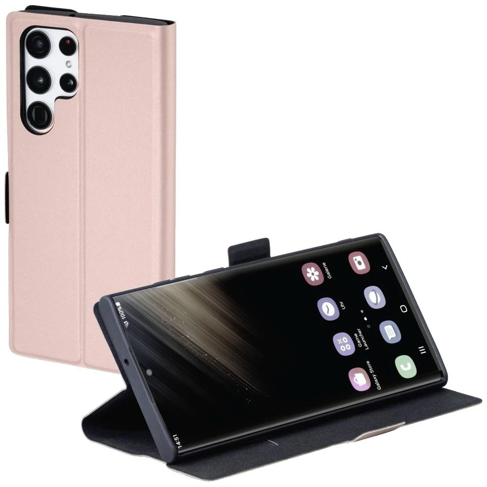 Hama Single2.0 Pogodno za model mobilnog telefona: Galaxy S23 Ultra, ružičasta Hama Single2.0 knjižica Samsung Galaxy S23 Ultra ružičasta slika