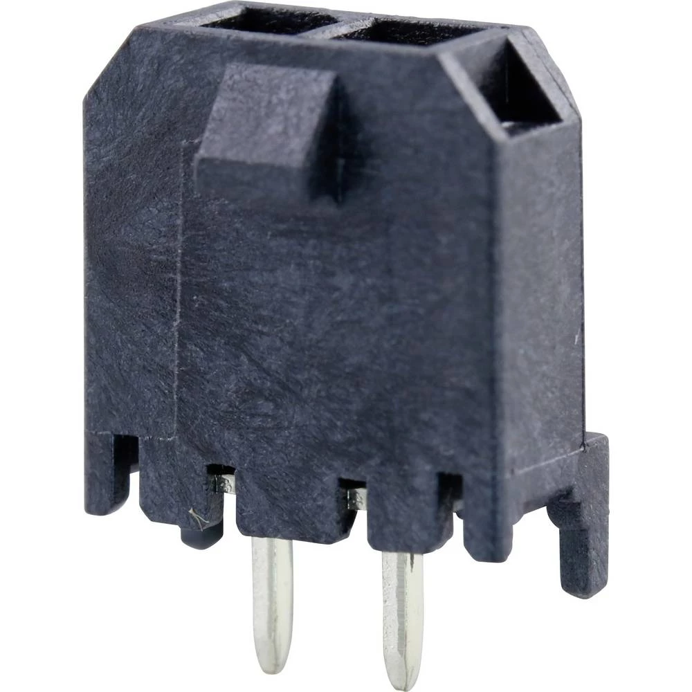 Molex ugradna standardna letva s muškim kontaktima Ukupan broj polova 2 Raster: 3 mm 436500227 1 St. Tray slika