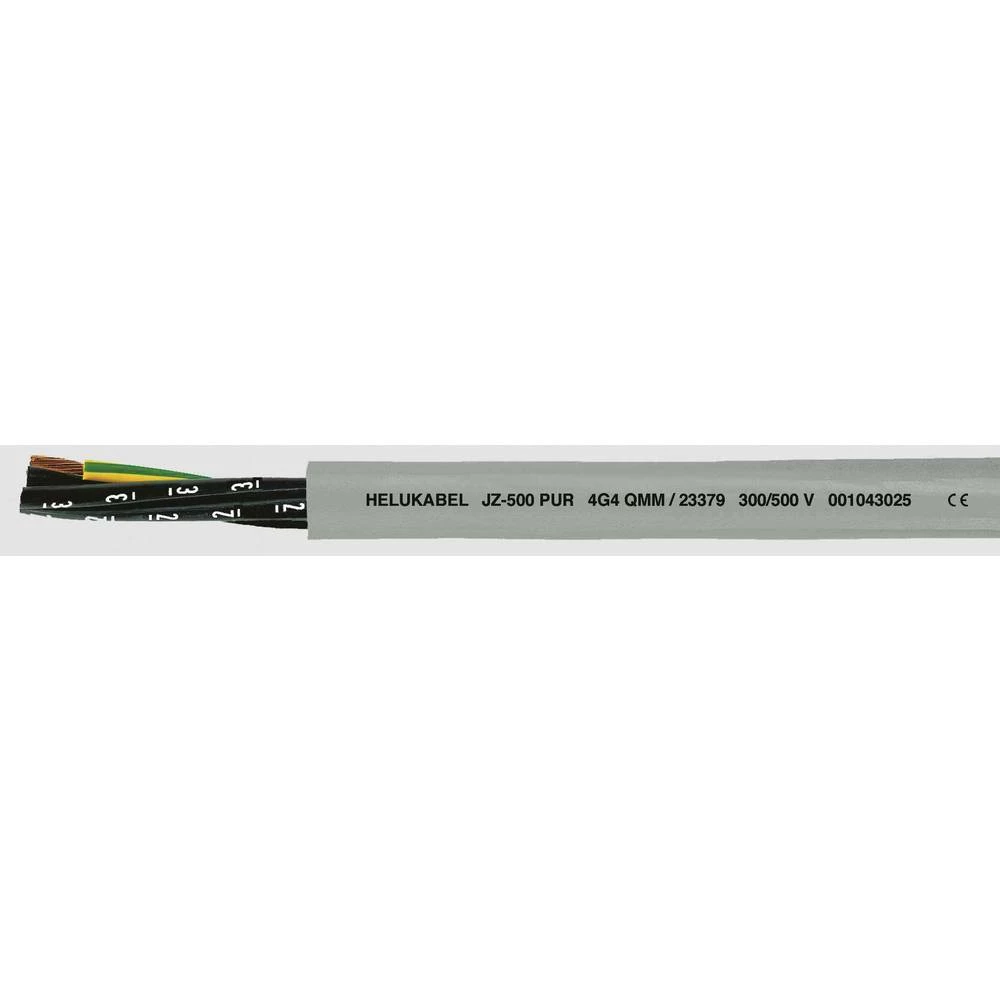 Helukabel JZ-500 PUR kontrolni vod 4 G 1.50 mm² siva 23363-1000 1000 m slika