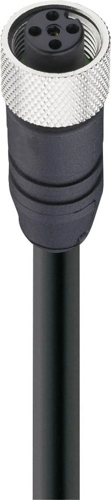 Podatkovni utični konektor za senzor/aktivator, konfekcioniran M12 Žženski konektor, ravni 2 m Broj polova: 5 Belden 15735 0935 slika