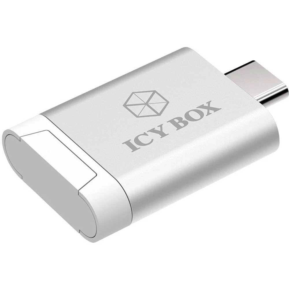 Vanjski čitač memorijskih kartica USB-C&trade; USB 3.0 ICY BOX Bijelo-srebrna slika