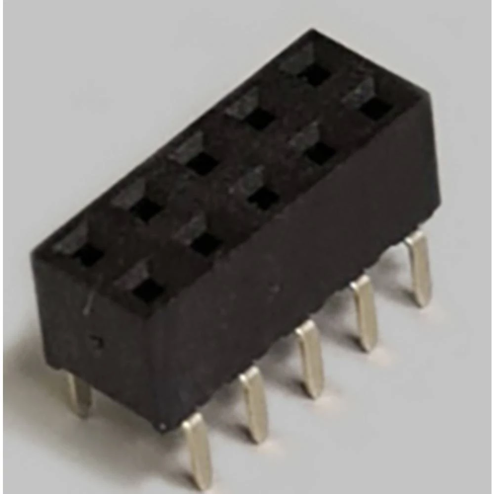 BKL Electronic standardna letva sa ženskim kontaktima Broj redova: 2 Broj polova po redu: 5 10122224 1 St. Tube slika