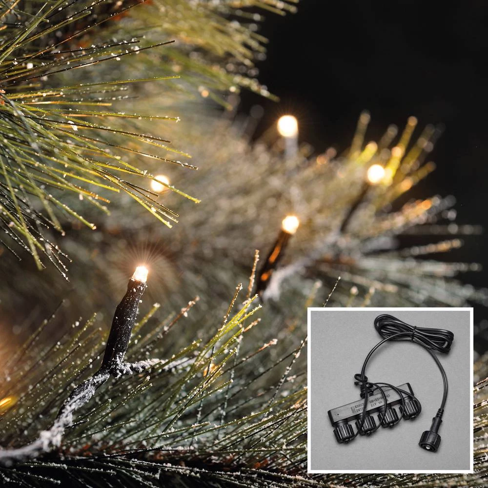 LED Osnovni sustav svjetlosnog lanca 31 V Svjetlosni lanac Jantarna boja Konstsmide slika