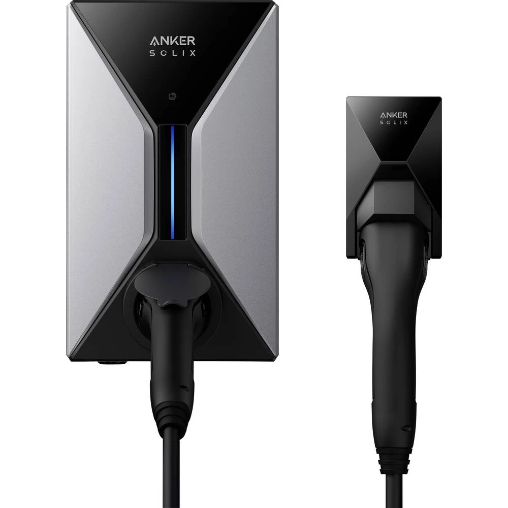 Anker Anker SOLIX V1 Smart EV Charger 22KW SOC Wallbox tip 2 32 A 22 kW aplikacija, RFID slika