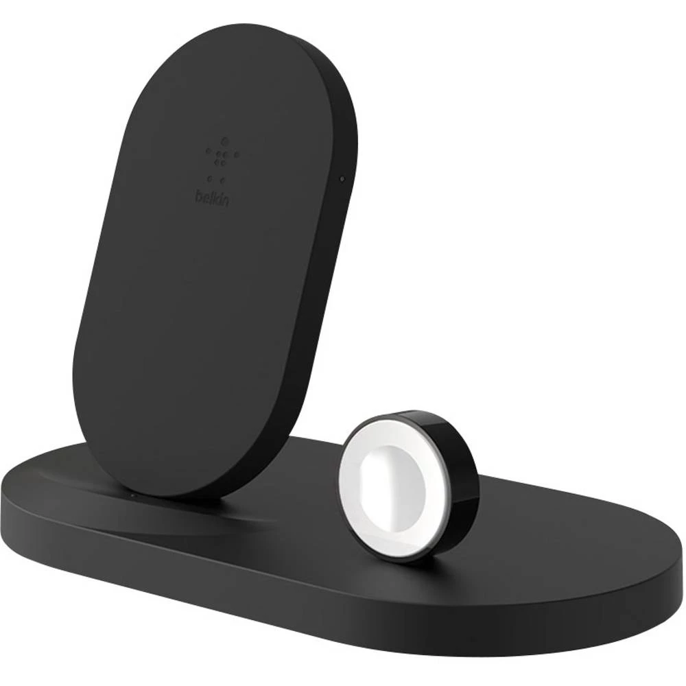 Belkin indukcijski punjač BOOST&uarr;UP™ station F8J235vfBLK Izlazi Qi standard, USB Crna slika