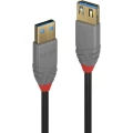 LINDY USB kabel USB 3.2 gen. 1 (USB 3.0) USB-A utikač, USB-A utičnica 3.00 m crna  36763 slika