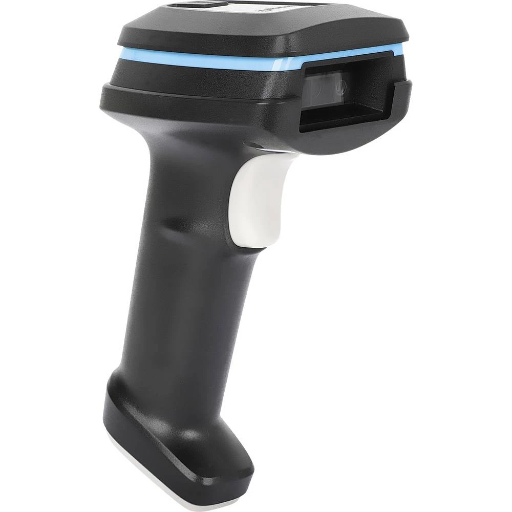 Manhattan 154185 2d bežični bar kod skener bežično 1D, 2D LED crna ručni skener radio, USB a slika