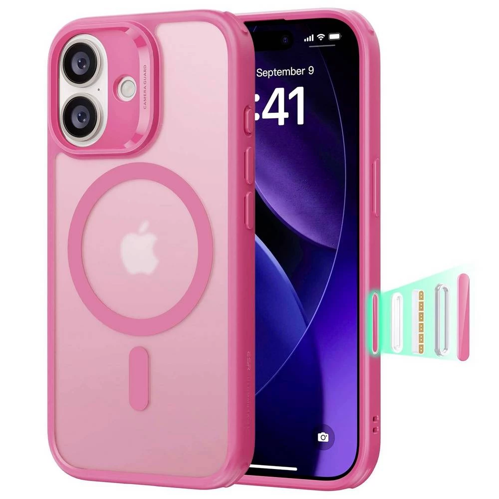 ESR torbica Apple iPhone 17 ružičasta, prozirna 1A86100501 slika