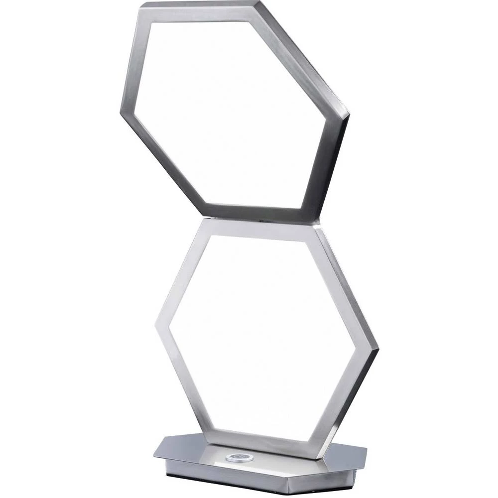 WOFI Stajaće/stolne svjetiljke LED stolna svjetiljka Signe 8323.01.64.8000 Srebrna LED fiksno ugrađena slika