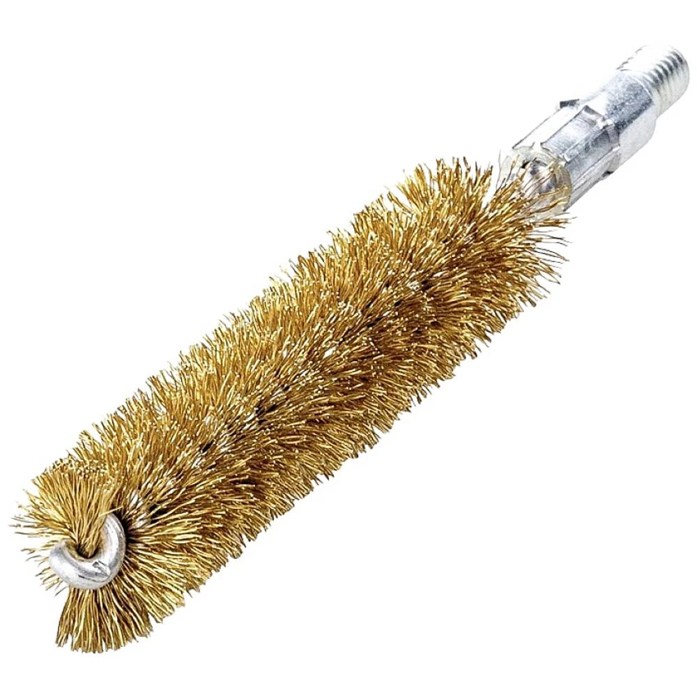 Lessmann Cijevna četka L.115mm D.18mm mjedena žica valovita ispuna L.80mm  500718 1 St. slika