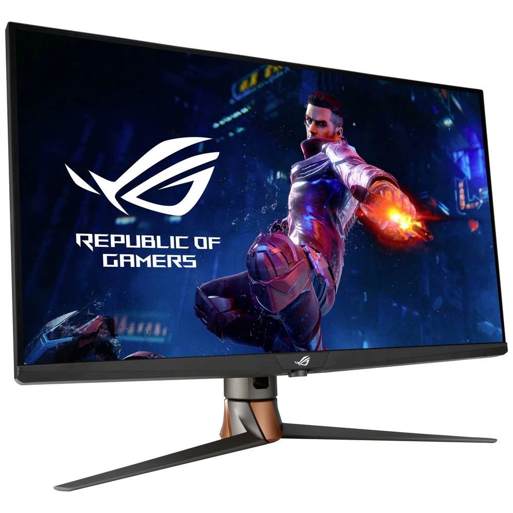 Asus PG32UQXR ROG Swift Gaming ekran za igranje Energetska učinkovitost 2021 G (A - G) 81.3 cm (32 palac) 3840 x 2160 piksel 16:9 DisplayPort, HDMI™, slušalice (3.5 mm jack), USB a IPS LED slika