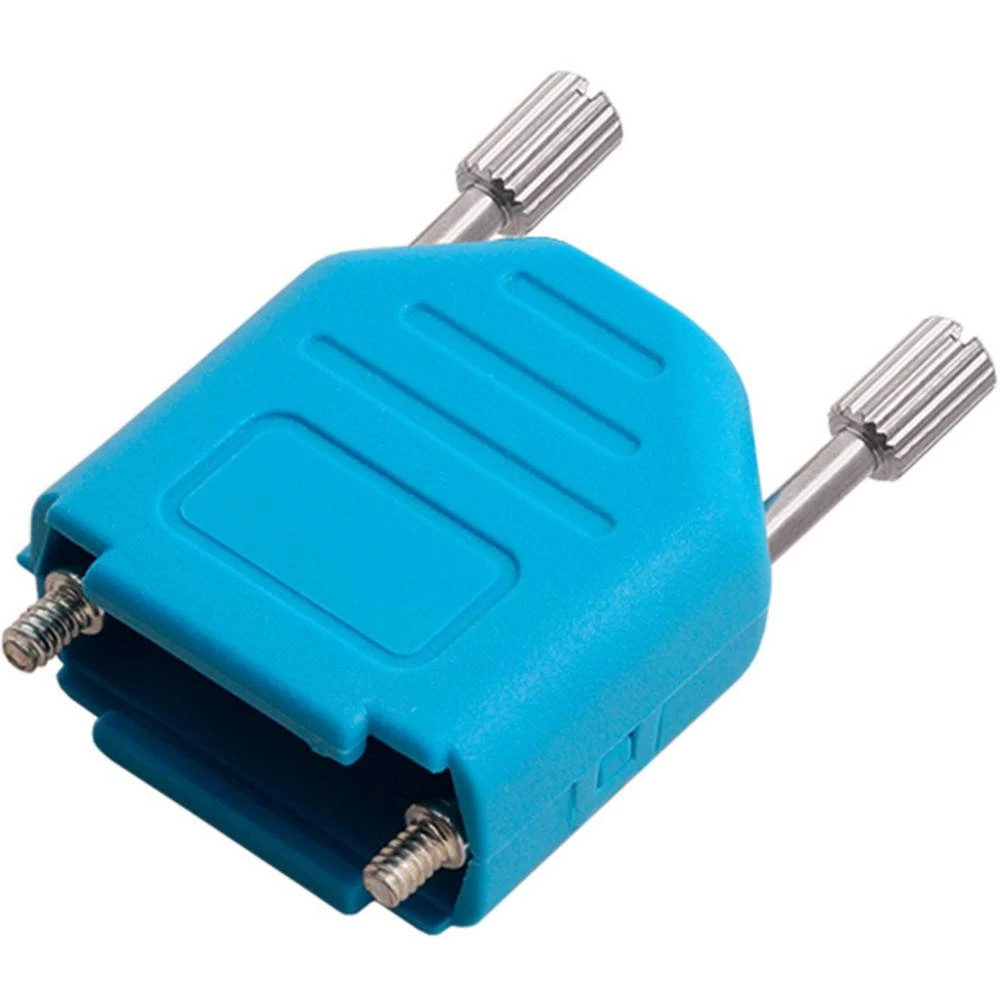 D-SUB kućište Broj polova: 15 Poliamid 180 ° Plava boja encitech DPPK15-FMB-K 1 ST slika