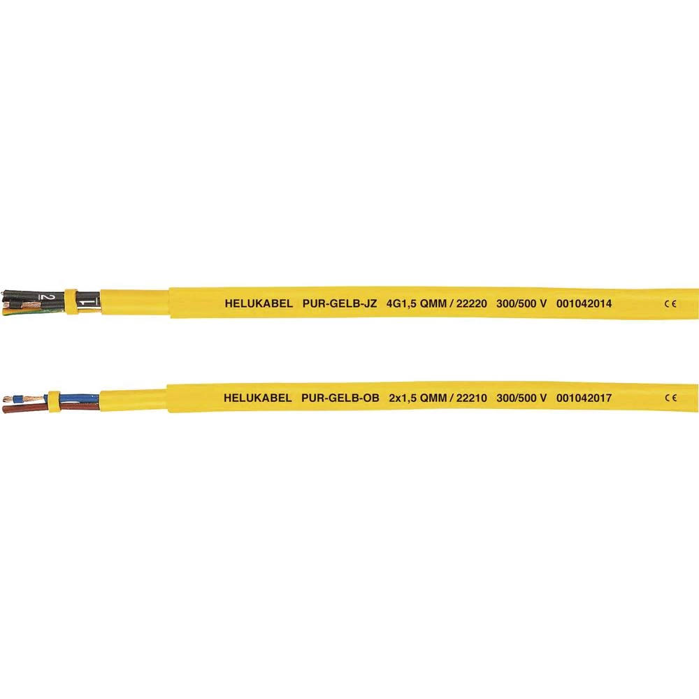 Helukabel PUR-Yellow JB kontrolni vod 5 G 1.50 mm² žuta 22213-1000 1000 m slika