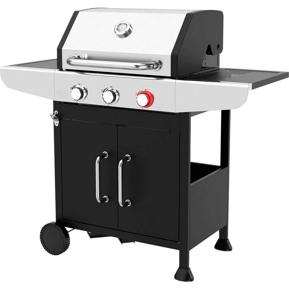 Profi Cook PC-GG 1310 plinski plinski roštilj 3 plamenika crna slika
