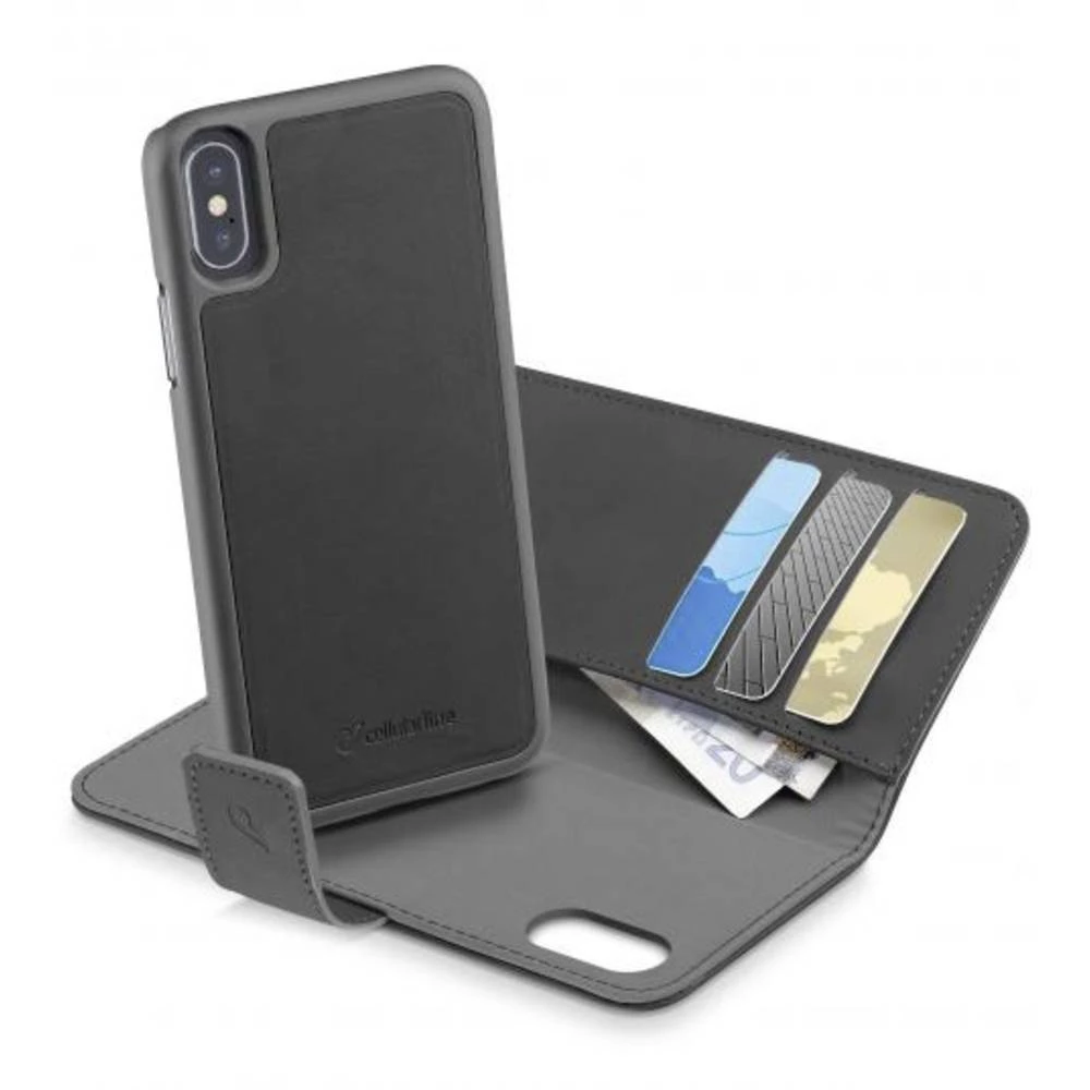 iPhone stražnji poklopac Cellularline COMBOIPH8K Pogodno za: Apple iPhone X, Crna slika