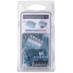 HellermannTyton 148-90057 HCPM-5-Blister-PC-BU/CL (10) spojna stezaljka fleksibilno: 1.0-2.5 mm² kruti: 0.5-2.5 mm² Broj polova (broj): 5 10 St. prozirna, plava boja