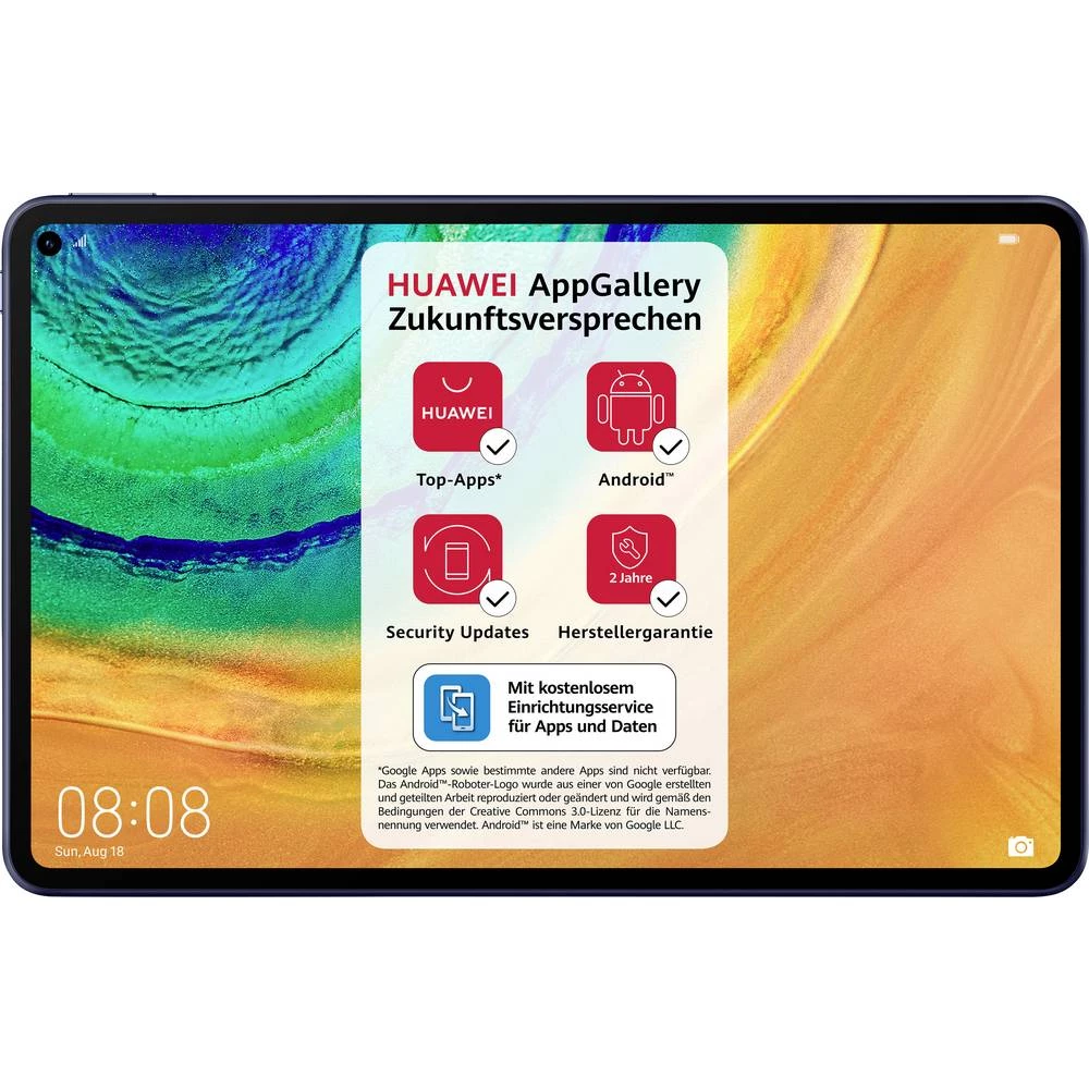 HUAWEI MatePad Pro WiFi WiFi 128 GB ponoćno siva Android tablet PC 27.4 cm (10.8 palac) 2.86 GHz, 2.09 GHz, 1.86 GHz  Android™ 10 2560 x 1600 Pixel slika