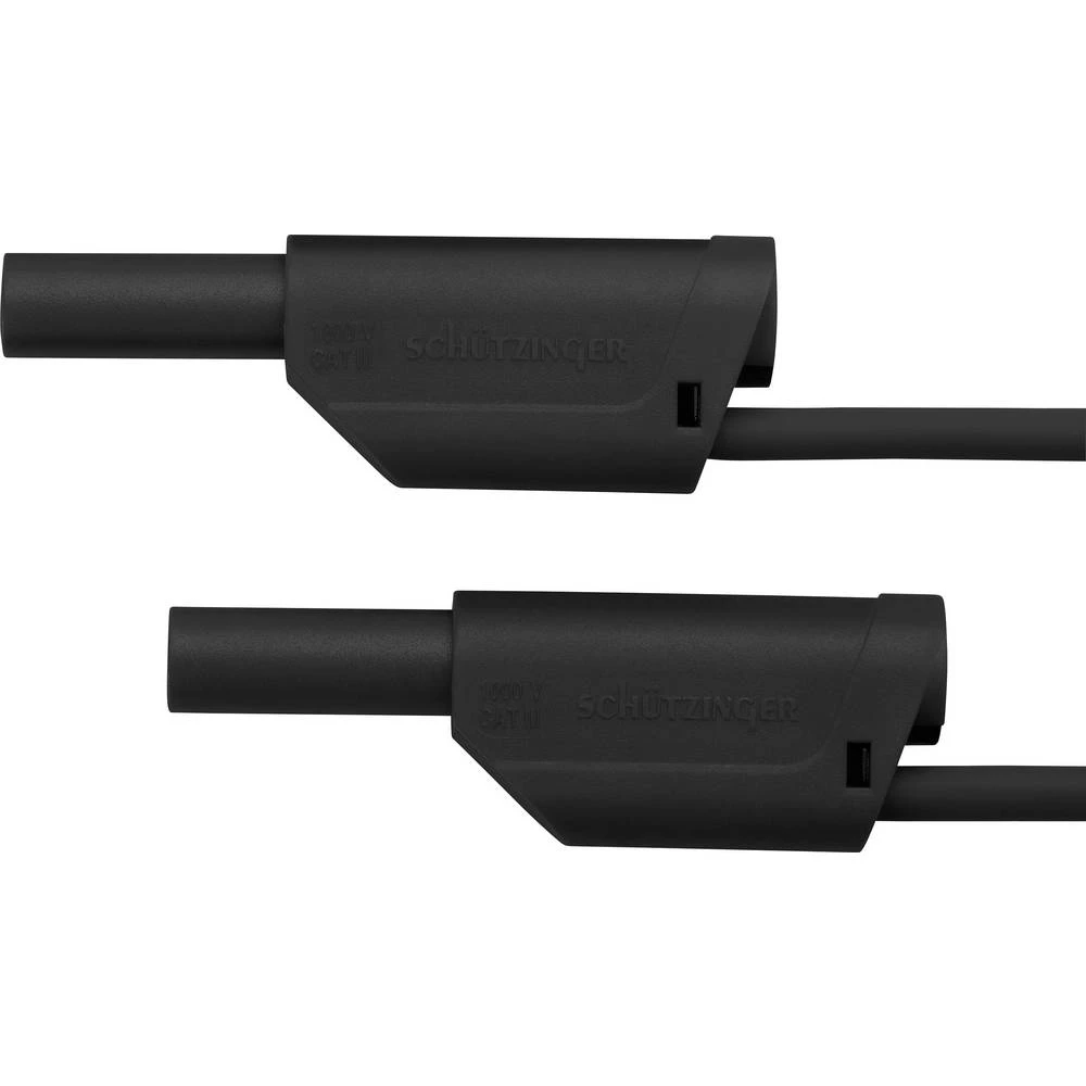 Schützinger VSFK 6000 / 2.5 / 50 / SW spojni vod [konektor 4 mm - konektor 4 mm] crna 1 St. slika