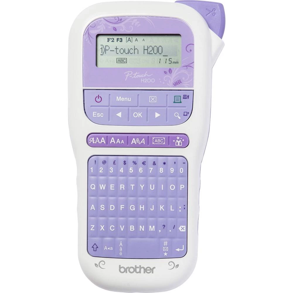 Uređaj za označavanje Brother P-touch H200 Pogodno za trake (LOV): TZe 3.5 mm, 6 mm, 9 mm, 12 mm slika