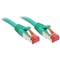 LINDY 47756 RJ45 mrežni kabel, Patch kabel cat 6 S/FTP 30 m zelena  1 St. slika