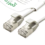 Roline green 21443304 RJ45 mrežni kabel, Patch kabel CAT 6a U/FTP 1.50 m siva 1 St.