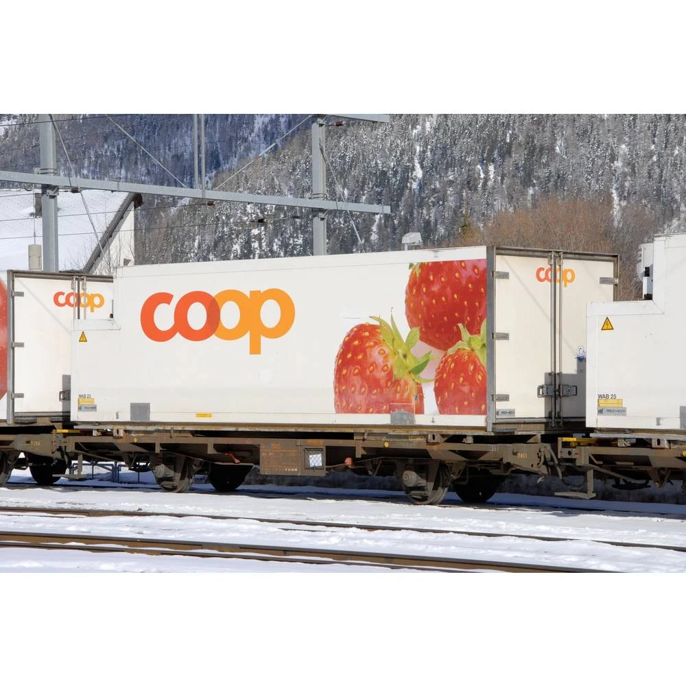 KATO 7074103 Container Coop jagoda WAB26 i zelena salata WAB30 slika